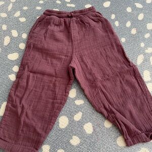 Zara muslin cotton pants